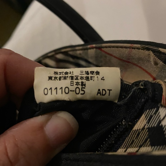 Authentic Burberry Blue Label Small Tote Purse - Picture 14 of 15